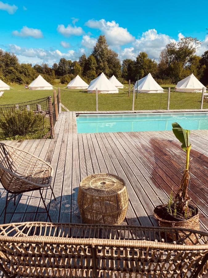 Greenvalleyglamping Sesce Pri Preboldu Exterior photo